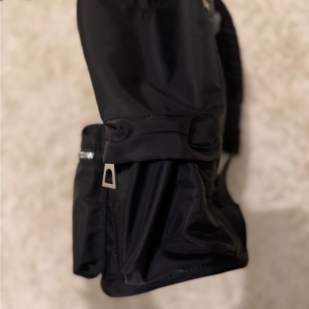 Versace Black Nylon Drawstring Backpack with Contrast Rope - Picture 5 of 8